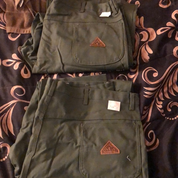 2 bulwark work pants the price is for 2 pants - Picture 1 of 5